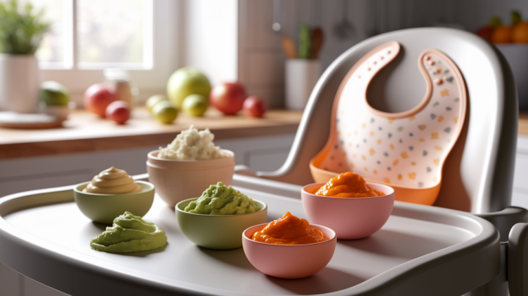 Quels sont les premiers repas adaptés pour bébé ?