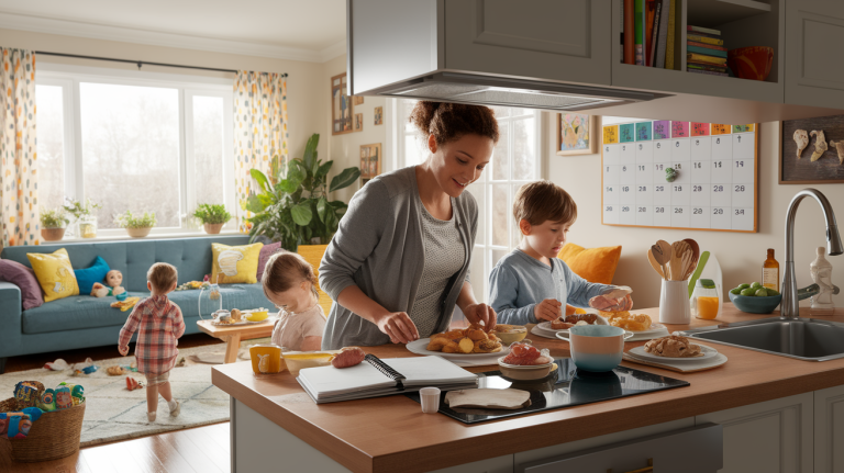 Comment une maman débordée peut-elle s&rsquo;organiser au quotidien ?