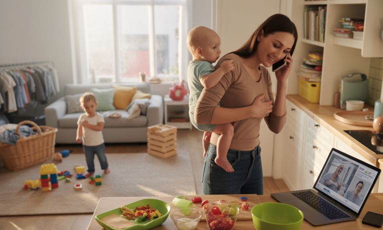 Comment jongler entre bébé et le quotidien quand on est une maman multitâches ?