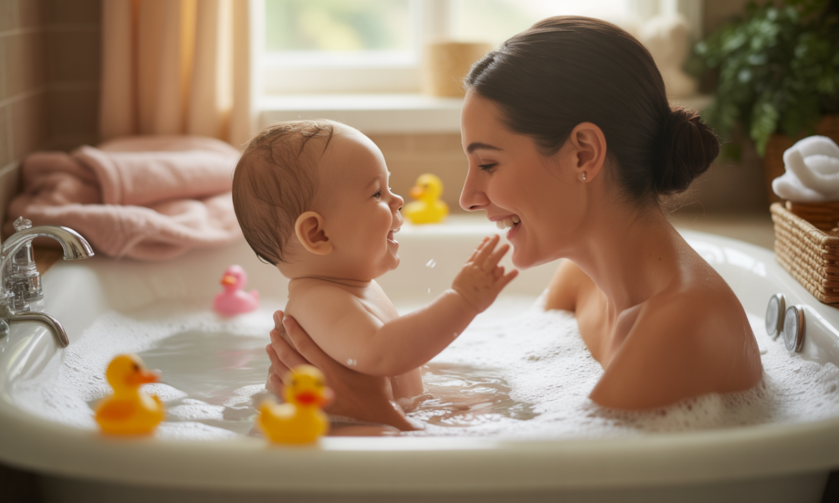 Comment favoriser la complicité entre maman et bébé lors du bain ? découvrez des astuces simples et ludiques pour renforcer la complicité entre maman et bébé lors du bain, et transformez ce moment en un véritable instant de bonheur et de connexion.