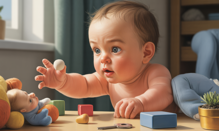 Comment bébé explore-t-il son environnement et fait-il des découvertes fascinantes ?